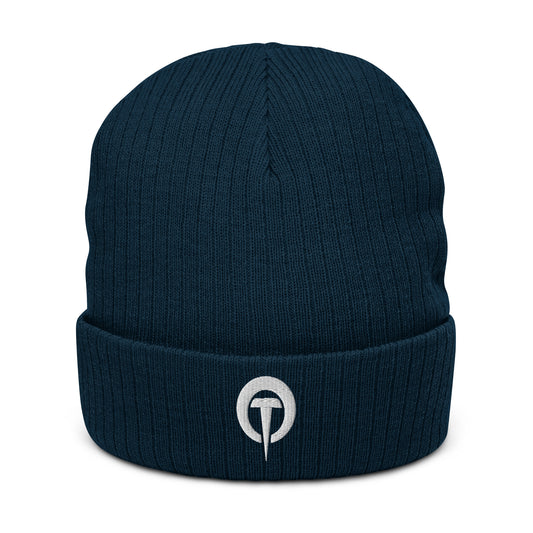 TAKEOVER Ribbed Knit Beanie