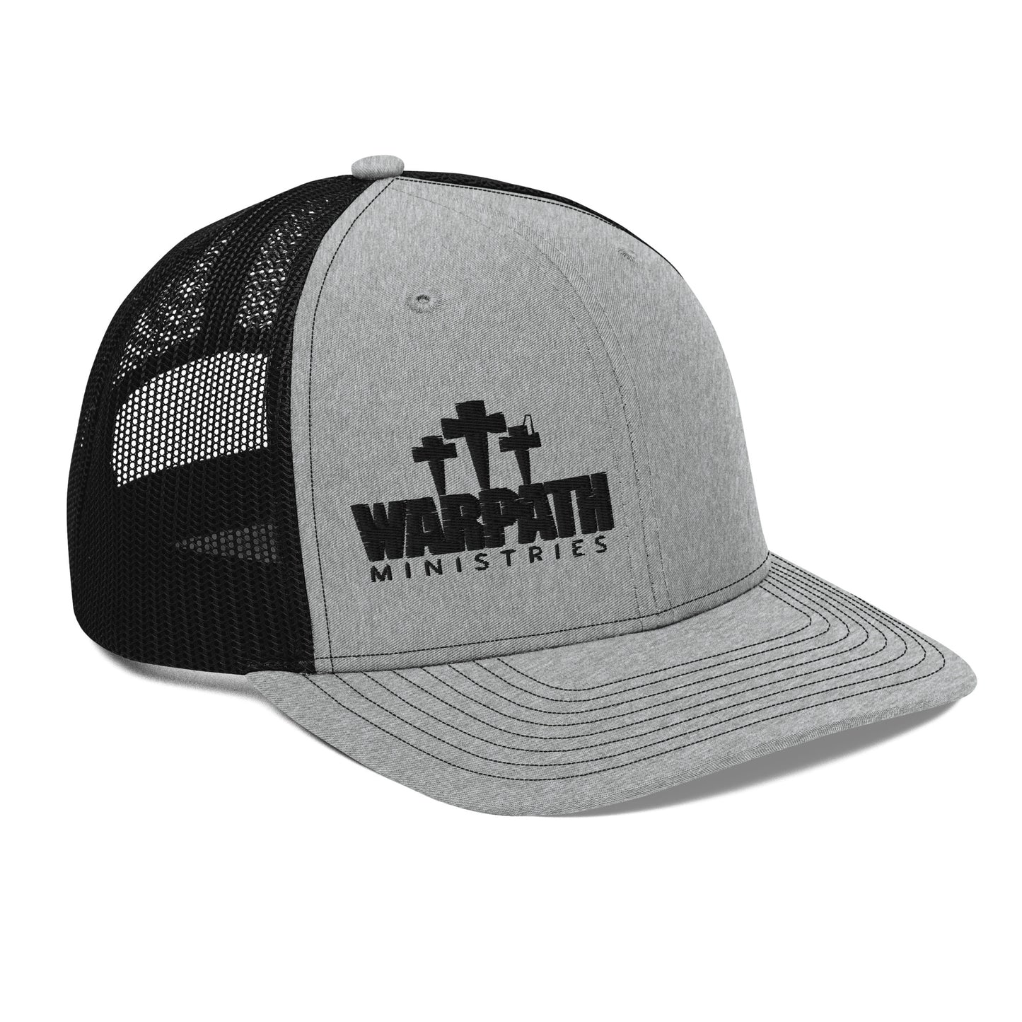 Warpath Ministries 3 Crosses Trucker Cap