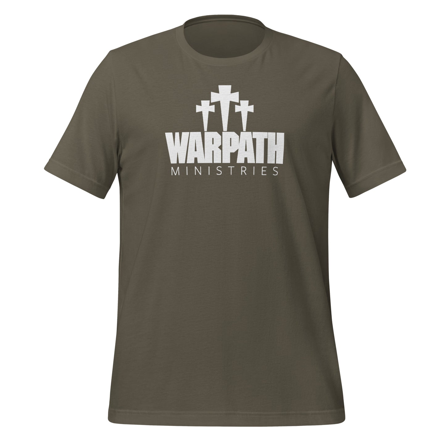 Warpath 3 Crosses White Lettering Unisex t-shirt