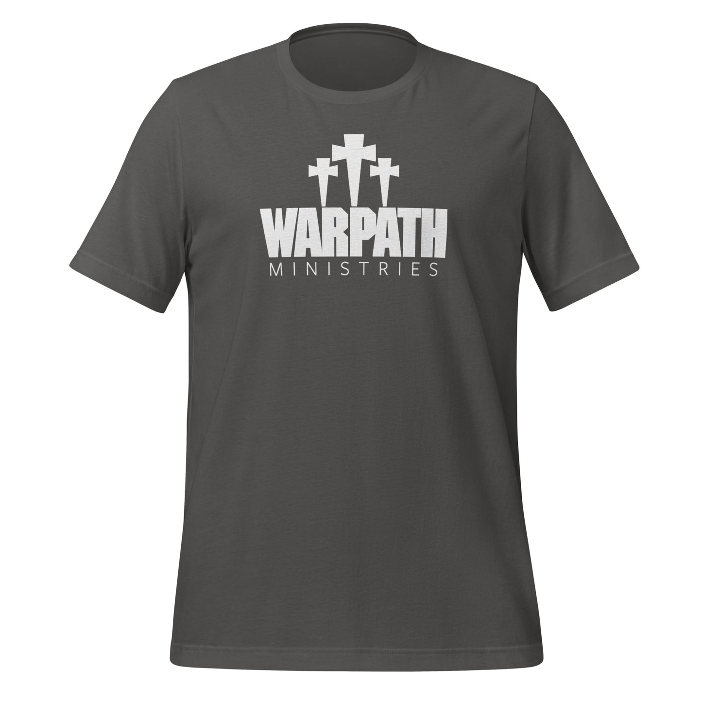 Warpath 3 Crosses White Lettering Unisex t-shirt