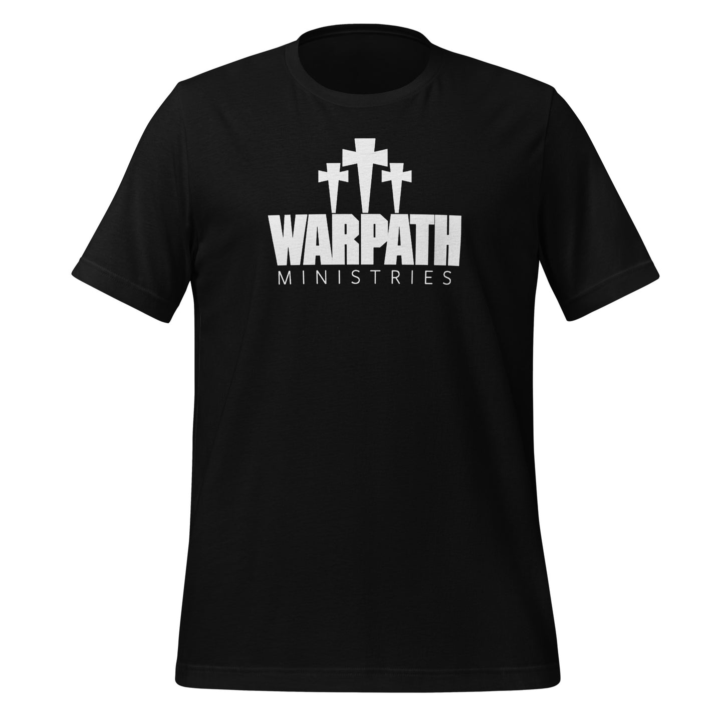 Warpath 3 Crosses White Lettering Unisex t-shirt