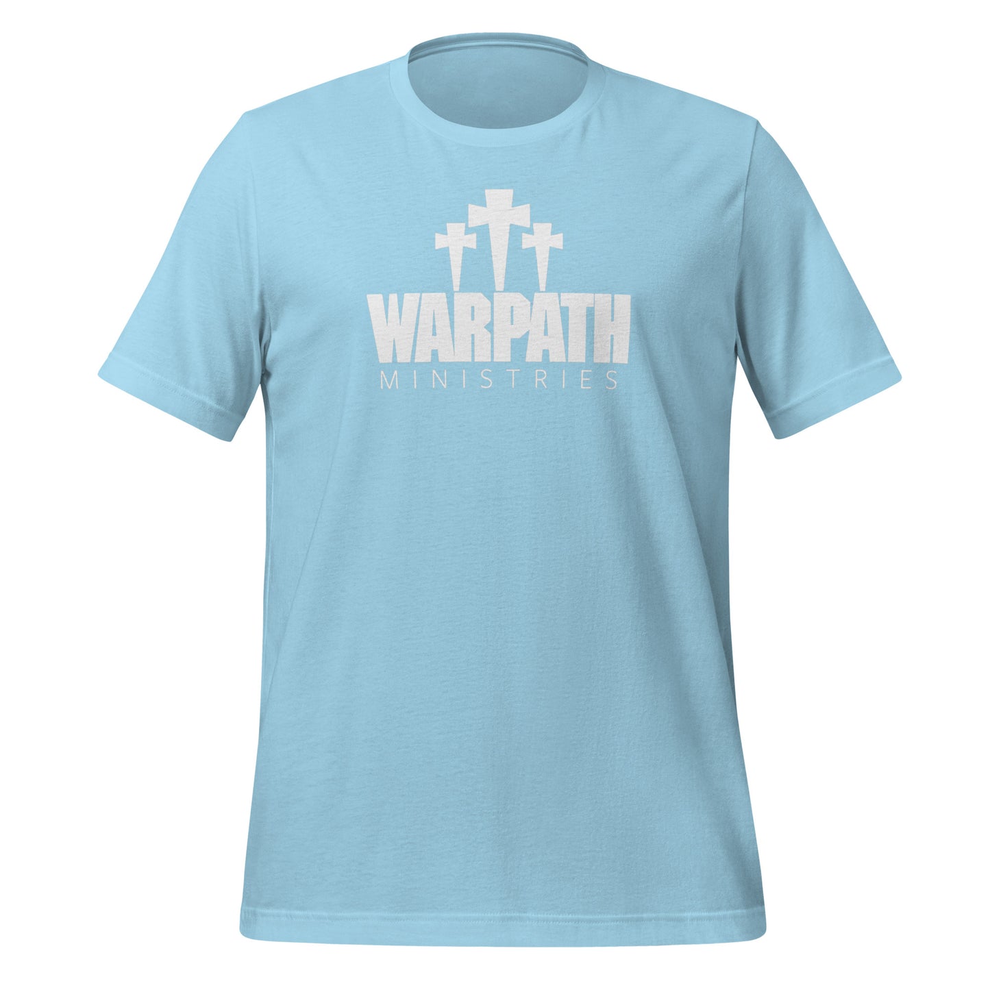 Warpath 3 Crosses White Lettering Unisex t-shirt