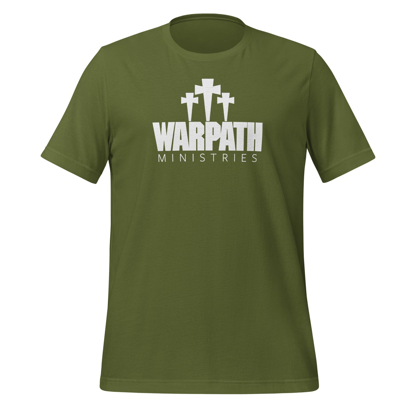 Warpath 3 Crosses White Lettering Unisex t-shirt