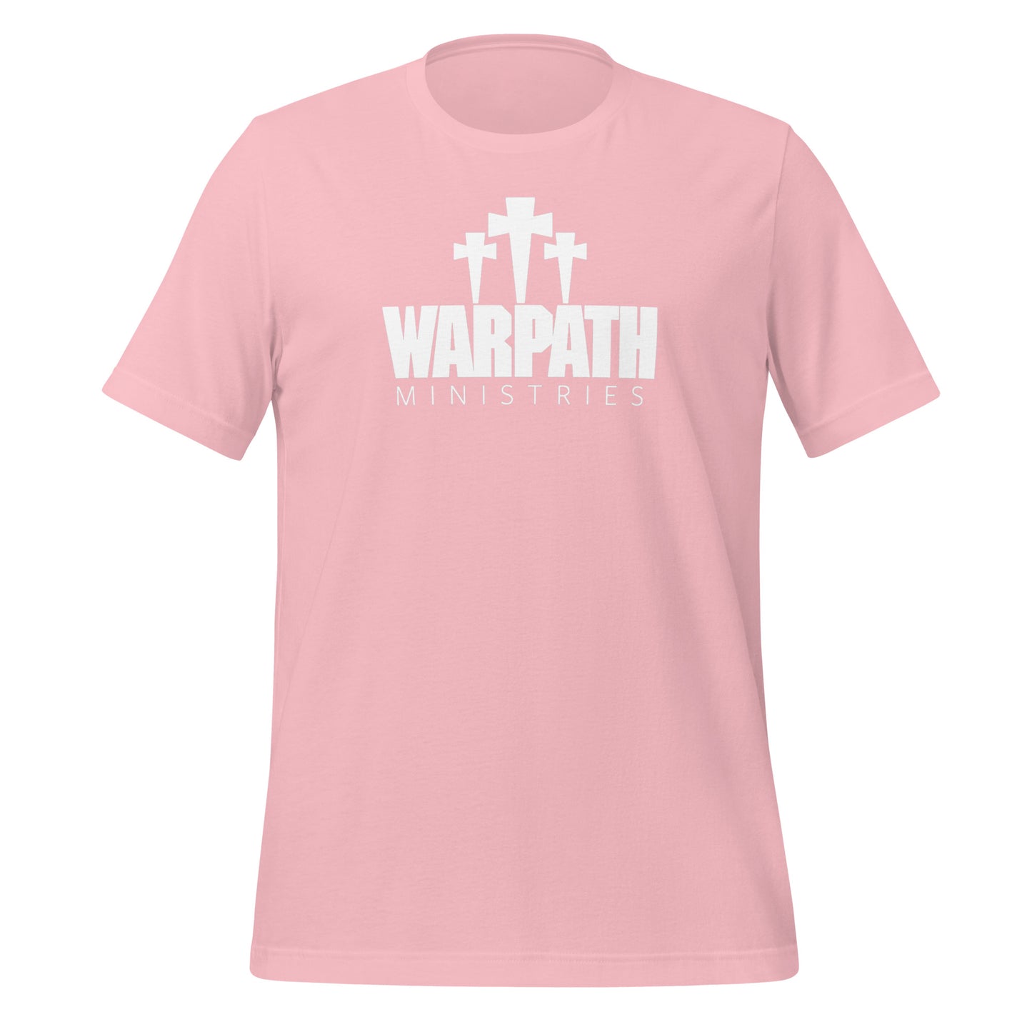 Warpath 3 Crosses White Lettering Unisex t-shirt