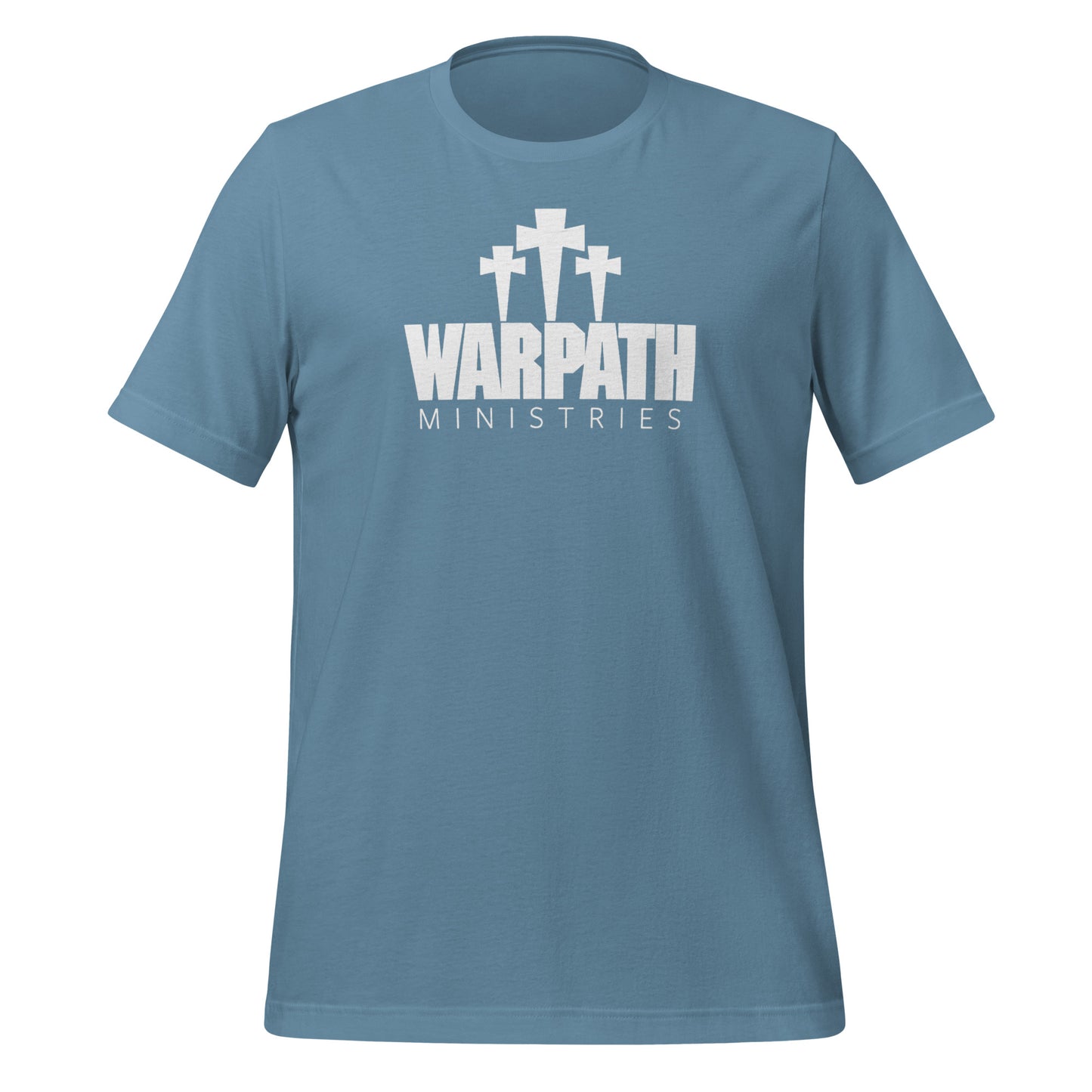 Warpath 3 Crosses White Lettering Unisex t-shirt