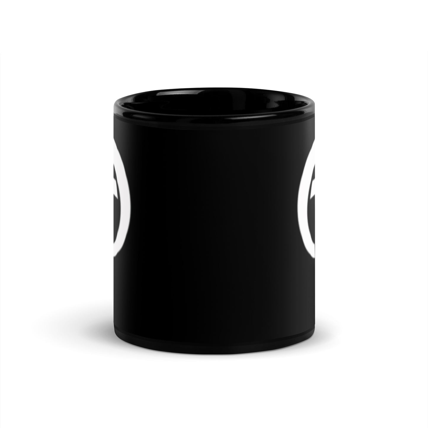 TAKEOVER Black Glossy Mug