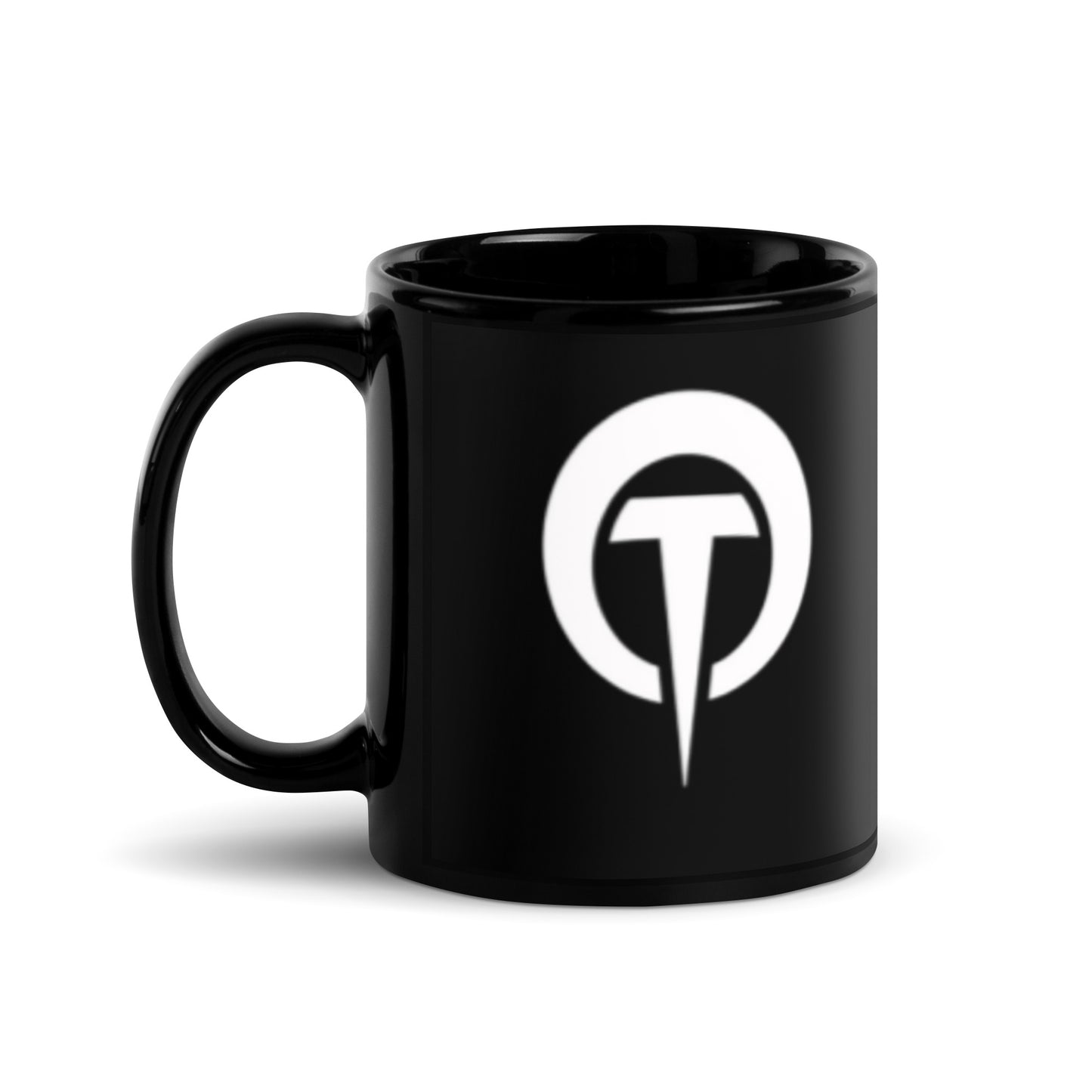 TAKEOVER Black Glossy Mug