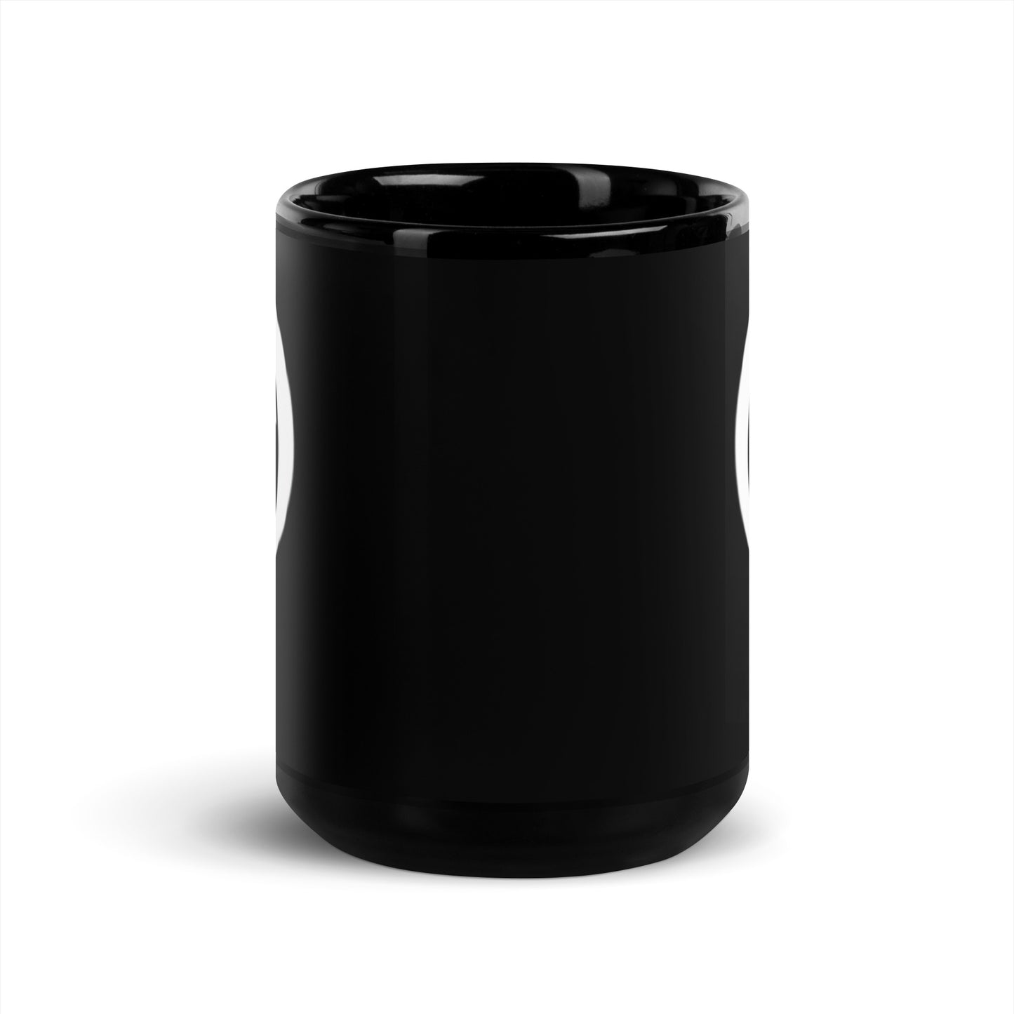 TAKEOVER Black Glossy Mug