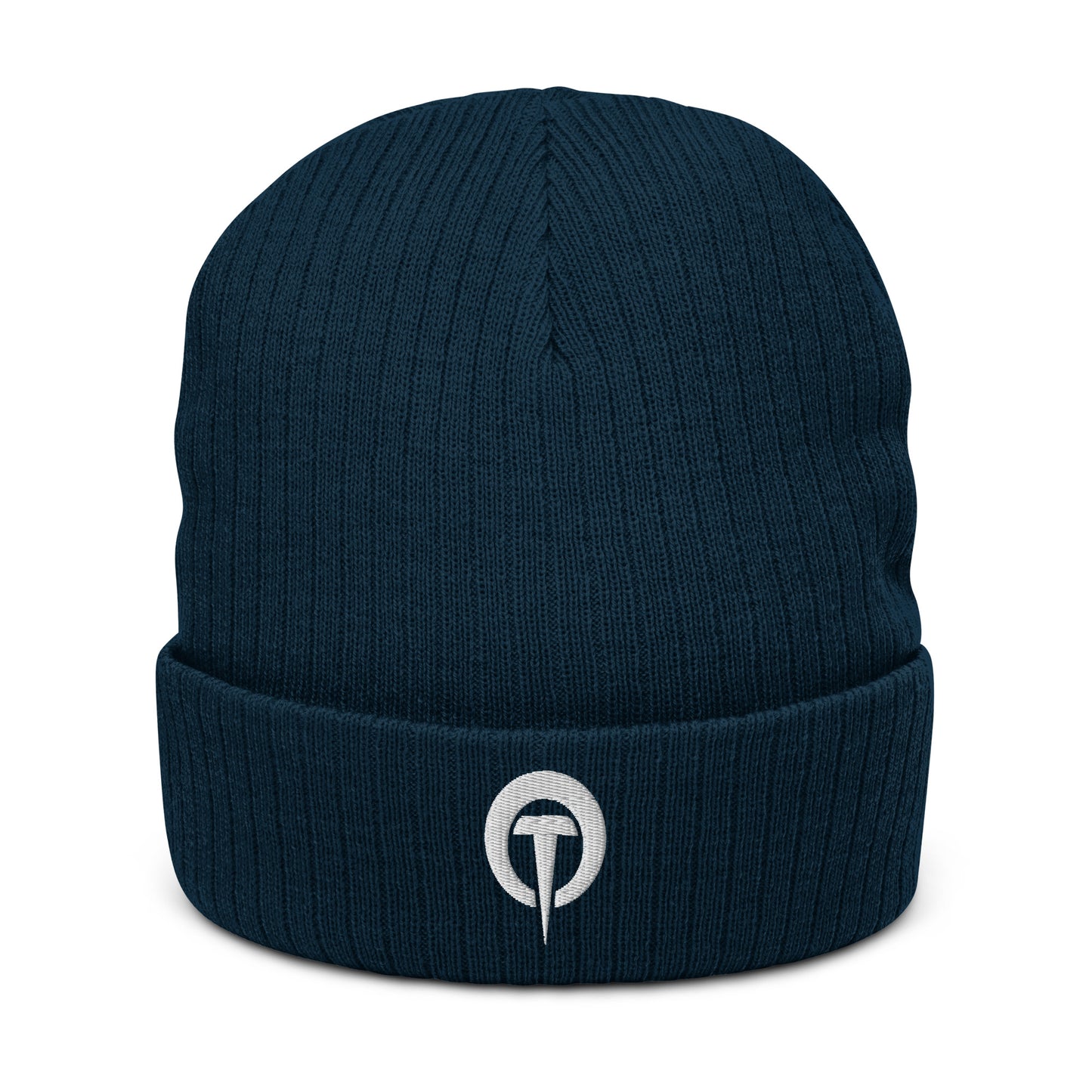 TAKEOVER Ribbed Knit Beanie