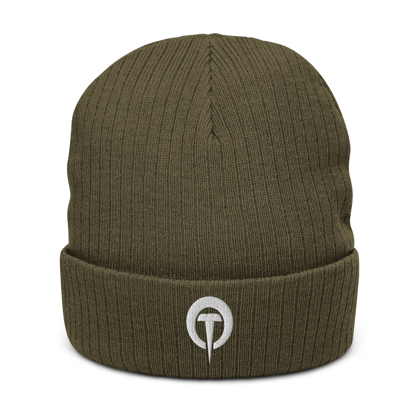 TAKEOVER Ribbed Knit Beanie